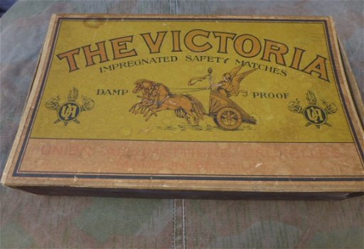 Reclame materiaal- The Vicotoria -matches - 2