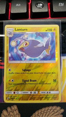 Lanturn  74/214 Rare (reverse)  Lost Thunder