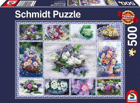 Schmidt - Bouquet of Flowers - 500 Stukjes - 2