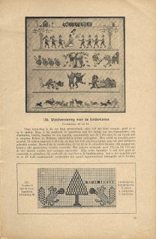Antiek borduurboekje Kruissteek van Beyers Handwerkboeken serie H no. 12 - 5