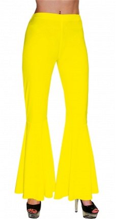 Hippie pants yellow maat 36-38 40-42 44-46