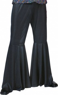 Hippy broek zwart maat 48-50 52-54 56-58