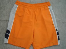 Nieuw Stoer Rucanor Zwem / VT  Short  maat 164  Oranje/Grijs