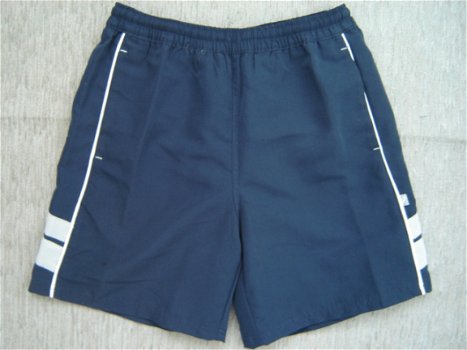 Nieuw Stoer Rucanor Zwem / VT Short maat 140 Navy/Grijs - 1