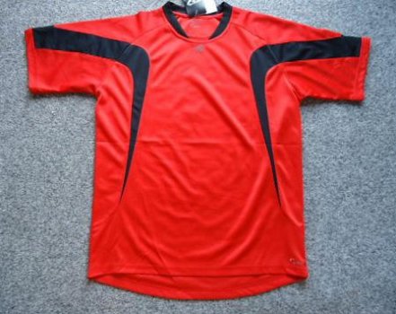 RUCANOR Sport Shirt Rood/Zwart maat L - 1