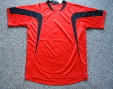 RUCANOR Sport Shirt Rood/Zwart  maat L