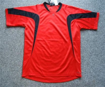 RUCANOR Sport Shirt Rood/Zwart maat L - 5