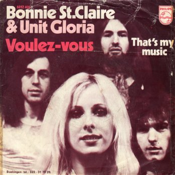Bonnie St. Claire & Unit Gloria : Voulez-vous (1974) - 1