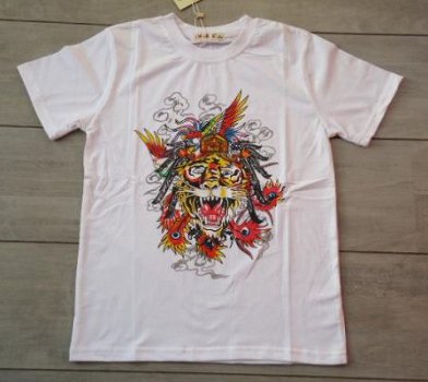 COOL T- Shirt met stoere TIJGER print maat 12 - 3