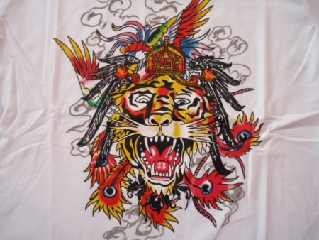 COOL T- Shirt met stoere TIJGER print maat 8 - 2