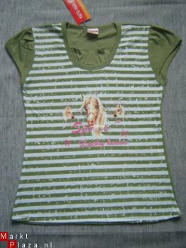 LEUK T-Shirt met paarden print maat 146/152 - 3