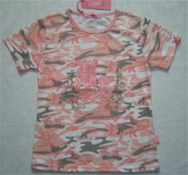 Nieuw Army T-Shirt met applicatie maat 12 - 1