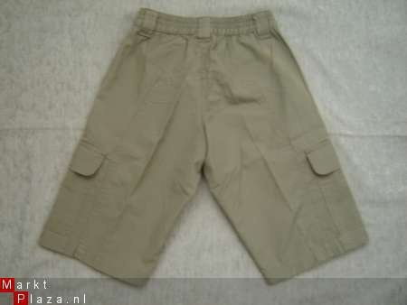 Nieuwe Stoere Rucanor Worker Bermuda maat 164 Khaki - 5