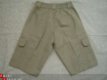 Nieuwe Stoere Rucanor Worker Bermuda maat 164 Khaki - 5 - Thumbnail