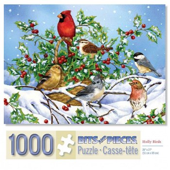 Bits and Pieces - Holly Birds - 1000 Stukjes Nieuw - 2