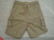 Nieuwe Stoere Rucanor Worker Bermuda maat 140 Khaki - 3 - Thumbnail