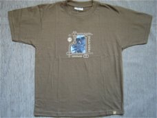 Nieuw Jongens  T-Shirt  maat 152  Khaki