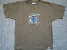 Nieuw Jongens  T-Shirt  maat 116  Khaki