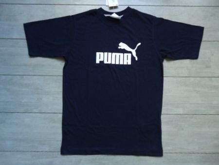 PUMA Jongens T-Shirt Marine maat 176 - 1