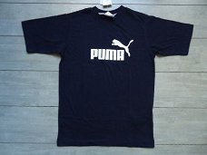 PUMA Jongens T-Shirt Marine maat 176