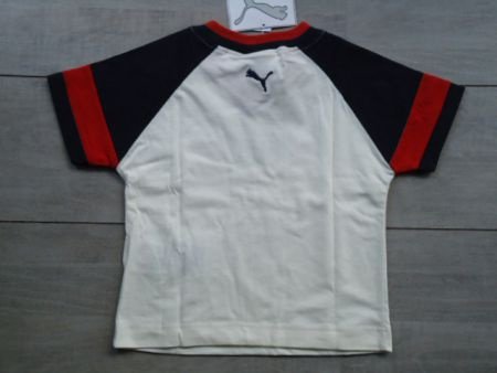 PUMA T-Shirt V-Hals maat 104 - 3