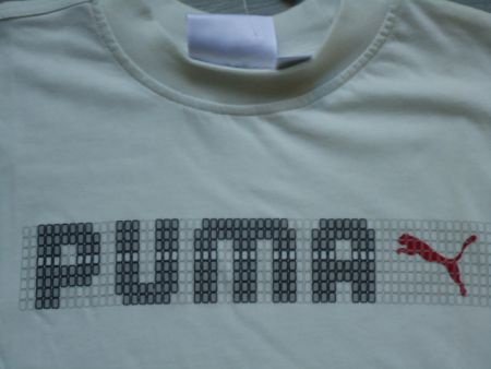 PUMA Jongens T-Shirt ECRU maat 152 - 2