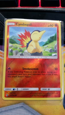 Cyndaquil  39/214 (reverse) Lost Thunder