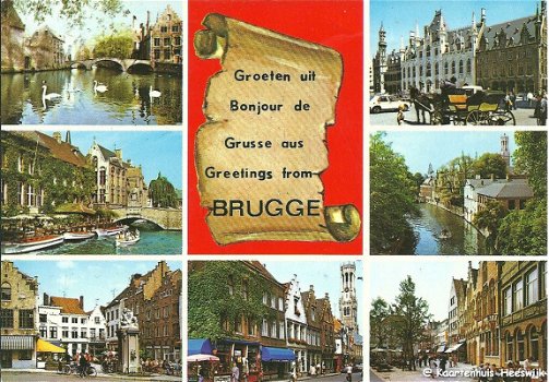 Belgie Groeten uit Brugge 1988 - 1