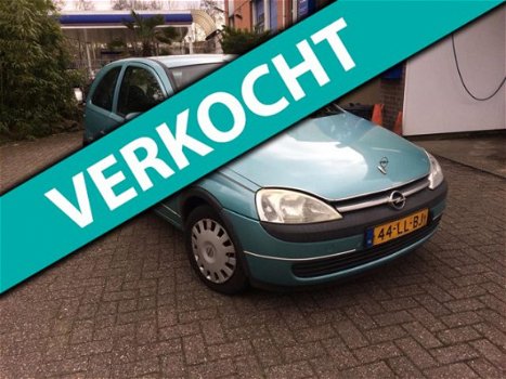 Opel Corsa - 1.2-16V Comfort Nieuwe Apk bij aflevering auto heeft Airco - 1