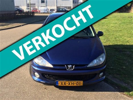 Peugeot 206 - 1.6 XS APK bij aflevering - 1