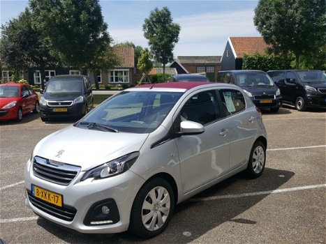 Peugeot 108 - TOP ACTIVE 1.0 eVTi 68pk 5D EL.VOUWDAK ROUGE, AIRCO, BLUETOOTH - 1