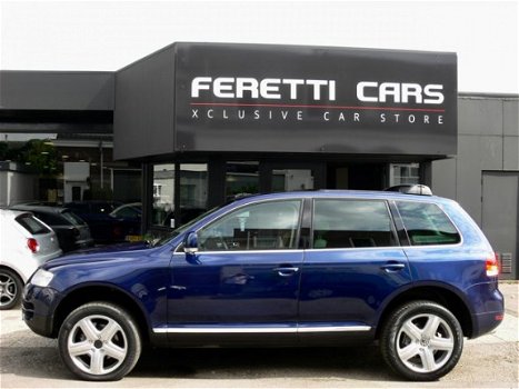 Volkswagen Touareg - 3.0 TDI AUT6 LEDER NAVI AIRCO LMV PDC TREKHAAK - 1