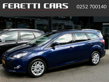 Ford Focus Wagon - 1.6 TDCI Titanium 10X Focus 50/50 DEALS MET VOL LEER DUURSTE UIVOERINGEN - 1