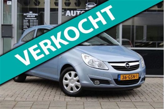 Opel Corsa - Corsa 1.4-16V Enjoy Airco|Cruise Controle| NAP|DEALER ONDERHOUDEN - 1