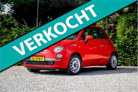 Fiat 500 C - 1.2 met airco, leder en lm wielen - 1