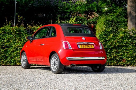 Fiat 500 C - 1.2 met airco, leder en lm wielen - 1