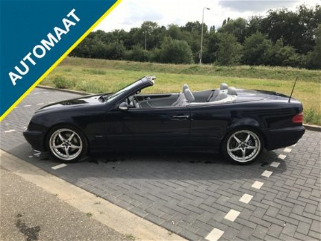 Mercedes-Benz CLK-klasse Cabrio - 320 Elegance bomvol evt HARDTOP ERBIJ topauto automaat - 1