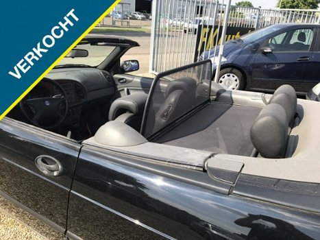 Saab 9-3 Cabrio - 2.3 SE elektrisch dak nwe apk leer - 1