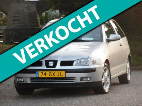 Seat Ibiza - 1.4-16V Stella 2e eigenaar/Open Dak/NAP/Rijd als nieuw - 1