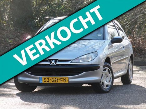 Peugeot 206 - 1.4 XT 2e eigenaar/Nap/Apk 96 59 km - 1