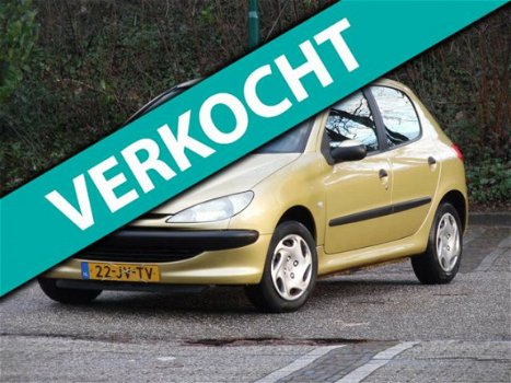 Peugeot 206 - 1.4 XT 5DRS/Nieuwe Apk/Nap - 1