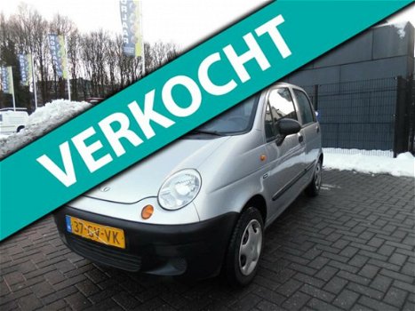 Daewoo Matiz - 0.8 Pure PS /Stuurbekractging/Nieuwe Apk/62.332 km NAP - 1