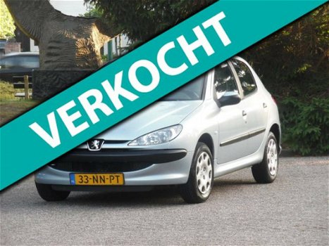 Peugeot 206 - 1.4 Pop' Art 1e Eigenaar/5DRS/Nieuwe Apk/Nap/Nette auto - 1