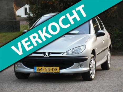 Peugeot 206 - 1.6-16V Gentry 5DRS/Automaat/Apk/Nap - 1