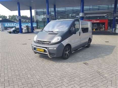 Opel Vivaro - 1.9 CDTI L1 H1 DC DIKKE UITV DVD NAVI BUL/SIDE BAR NWE APK - 1