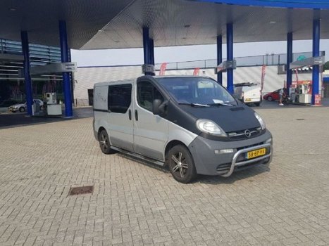 Opel Vivaro - 1.9 CDTI L1 H1 DC DIKKE UITV DVD NAVI BUL/SIDE BAR NWE APK - 1