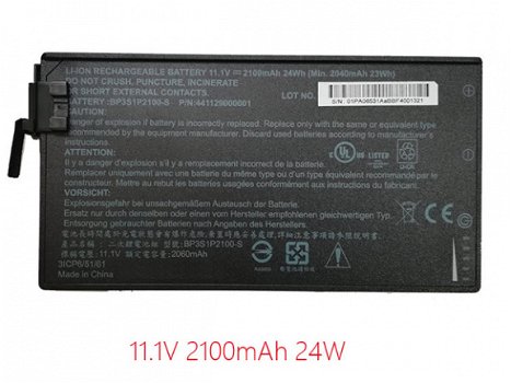 Reemplace la Getac batería del portátil Getac V110 Rugged Notebook BP3S1P2100 441129000001 - 1