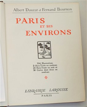 Paris et ses environs [c. 1925] Dauzet - Parijs Larousse - 4