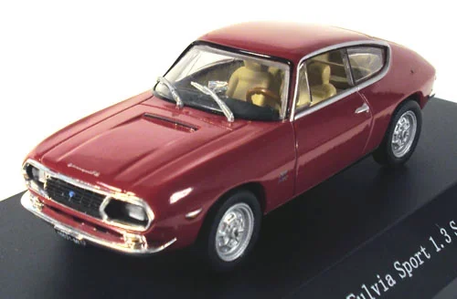 1:43 Starline Lancia Fulvia Sport 1968 donkerrood - 1