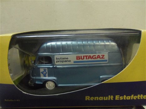 1:43 Eligor 2421012 Renault Estafette Butagaz Les petits utilitaires français 1950 1960 Atlas - 3